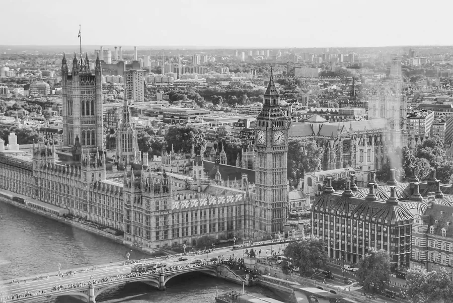 Vista aerea de Londres